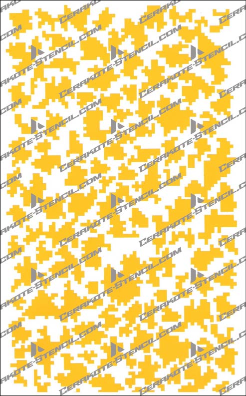 Digital Camouflage Stencil Kit – High Heat Resistant Vinyl – Precision Cut for Cerakote & Duracoat