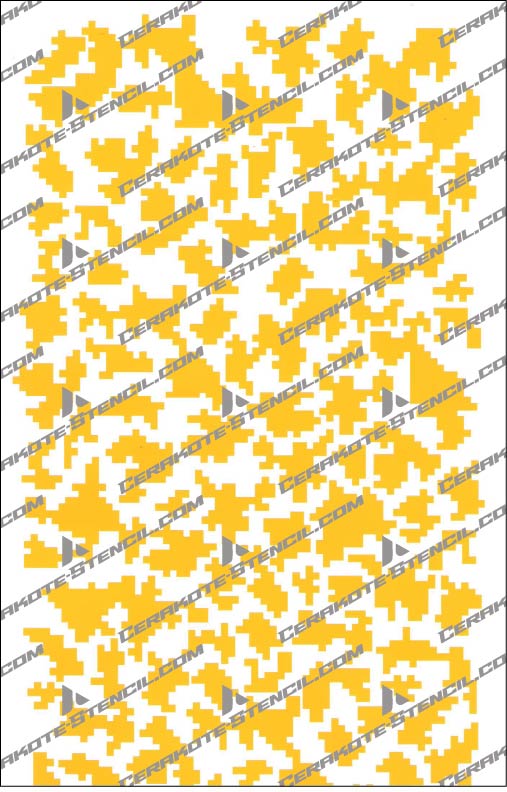 Digital Camouflage Stencil Kit – High Heat Resistant Vinyl – Precision Cut for Cerakote & Duracoat