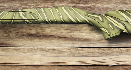 Abstract Stripe Camouflage Stencil Kit – High Heat Resistant Vinyl – Precision Cut for Cerakote & Duracoat