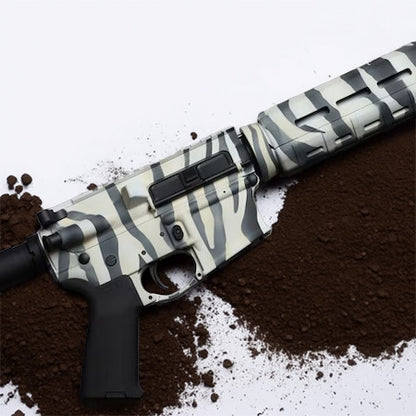 Zebra Stripe Camouflage Stencil Kit – High Heat Resistant Vinyl – Precision Cut for Cerakote & Duracoat